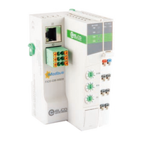ELCO IP20 MODULAR I/O SYSTEM, FX20-GATEWAY MODULE, MODBUSTCP/RTU, 1XRJ45+1X6PIN TERMS, MAX. 32 CASCADABLE, DIN 35 MM RAIL INSTAL, CURRENT PROTECTION